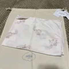 ジェラートピケ　キャット　枕カバー