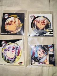 鬼滅の刃　宇髄天元　グリッター缶バッジ　Vol.2 JUMP 螺鈿風　セット