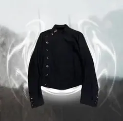 archive multi button cropped jacket