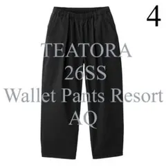 4　TEATORA 26SS　Wallet Pants RESORT AQのサムネイル