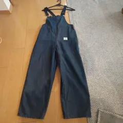 【ほぼ新品】BEAMSminiダークデニム オーバーオール