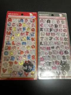 Hello Kitty ボンボンドロップシール2シートセット