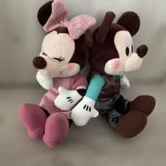 ミッキー&ミニー♡ペアぬいぐるみ