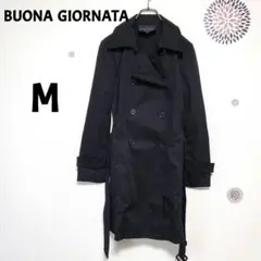 BUONA GIORNATA ボナ・ジョルナータ　トレンチコート ブラック　Mのサムネイル