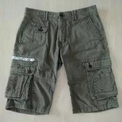 カーゴショートパンツ オリーブグリーン
