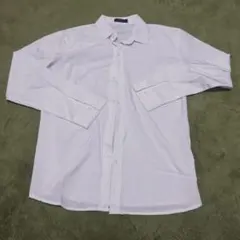 ホワイト 長袖シャツ Mサイズ