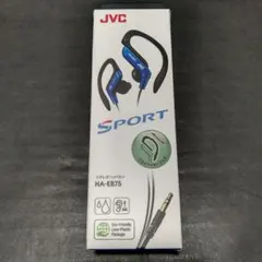 JVC ジェイブイシー インナーイヤー型ヘッドホン ブルー HA-EB75-A