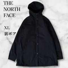 THE NORTH FACE 裏ボア フード XL 黒 コンパクトノマドコート