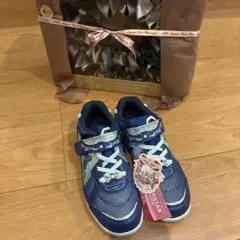 新品！タグ付きMoonstar バネのチカラ キッズスニーカー21.5cm