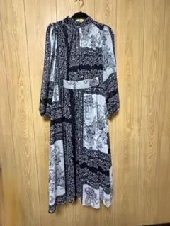 MANGOワンピースブラック