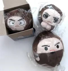 忍たま乱太郎　諸泉尊奈門　ぬいぐるみ 3個セット　ぽてコロマスコット