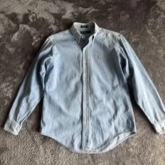 USA製 グリーンタグ ポロラルフローレン デニムBD L