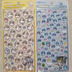 しずくちゃん　ボンボンドロップシール みるみるちゃん　しずくちゃんミニ
