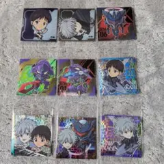 エヴァンゲリオン　シール　ウエハース　碇シンジ　渚カヲル　セット