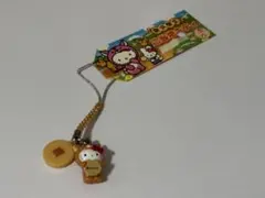 ハローキティ 奈良限定 鹿せんべい ストラップ ご当地キティ 未開封