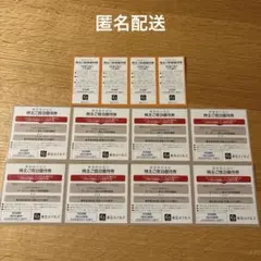 東急ホテルズ 株主ご宿泊優待券8枚・株主ご飲食優待券4枚