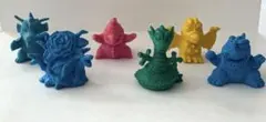 ゴジラ　消しゴム　フィギュア　当時物　6体セットのサムネイル