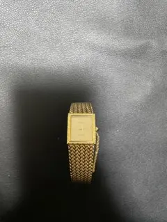 SEIKO エクセリーヌ ゴールド クオーツ スクエア レディース 腕時計