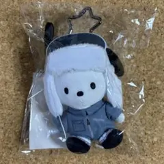 TREASURE はぴだんぶい ポチャッコ ぬいぐるみ キーホルダー ジフン