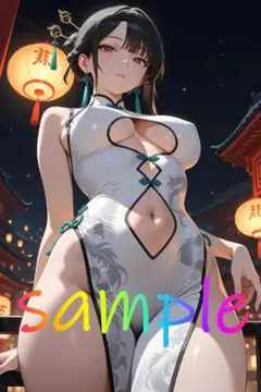 a011　AI美女　イラスト　ポスター　アニメ　コスプレ　グラビア