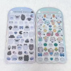 クラックス コットンパフィー シール 2種セット④ シマエナガ