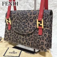 希少・ヴィンテージ】FENDI フェンディ メッシュレザー トートFF金具 