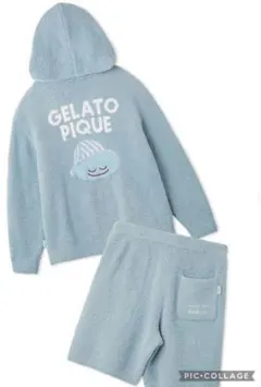 GELATO PIQUE ドラゴンクエストスライムパーカ＆ハーフパンツ Ｍ〜Ｌ