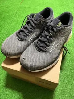 Mizuno WAVE RIDER 26 27.5cm（箱付き）左つま先穴あり
