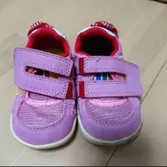 IFME ベビーシューズ ピンク ベルクロ 12,5