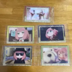 スパイファミリー　ウエハース　カード　アーニャセット　5枚