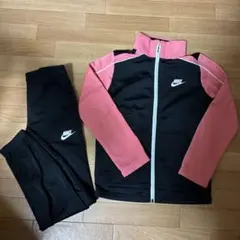 ナイキ　ウェア　ジャージ　セットアップ　上下　S キッズ　120 130 ピンク