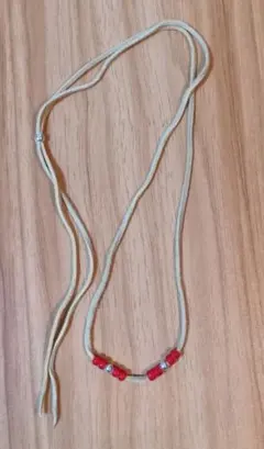 鹿紐 革紐 ベージュ　肉厚ディアスキンレースゴローズgoro’s木村拓哉キムタク