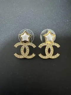 新品同様】CHANEL シャネル スター ピアス ゴールド B25V 希少 - メルカリ
