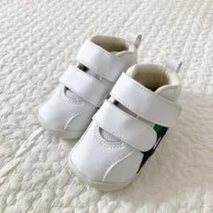 アシックス ベビーシューズ スクスクホワイト/ネイビー 12.0