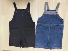 COMME A DU MODE デニムオーバーオール 95 2枚セット