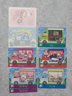 あつまれどうぶつの森 サンリオ amiiboカード&シールセット