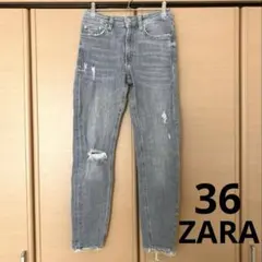 ZARA スキニーデニム ザラ レディース デニム ダメージデニム スキニー