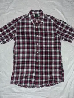OLD UNIQLO 半袖チェックシャツ