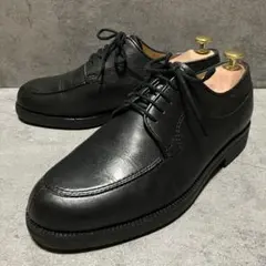 未使用級　大塚製靴　ドレスシューズ　uチップ　ブラック　ビブラムソール　2227