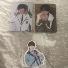 なにわ男子 HARD WORK ファミクラ盤 トレカ フレークシール 大橋和也