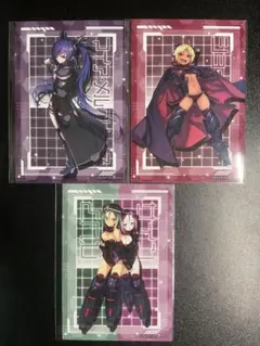 防空少女ラブキューレ ポップアップショップ ブロマイド３枚セット