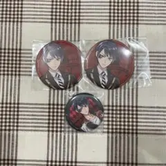 ツイステッドワンダーランド　デュース・スペード　缶バッジ　75mm　56mm