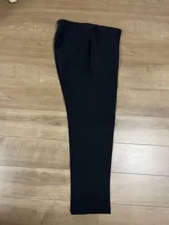 UNIQLO スラックス ウエスト88cm レングス76cm ネイビー