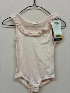 Grishko 子どもレオタード フリルメッシュ ピンク グリシコ