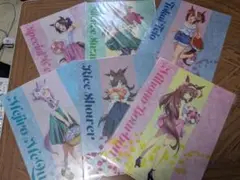 ウマ娘　アニメイト限定描き下ろし　クリアファイル　全種セット