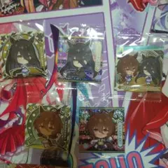 マンハッタンカフェ&アグネスタキオンのシール5種類セット