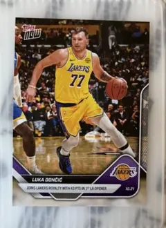 Luka Doncic NBA トレーディングカード Topps now