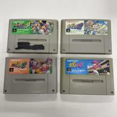 【SFC】スーパーファミスタ　シリーズ　4本セット