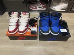 Nike GS Air Jordan 1 High 23cm 2個セット