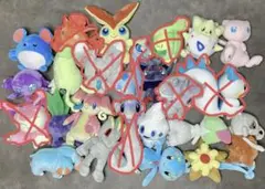 Pokémon ゲンガー ヒノアラシ メッソン フシギダネ ぬいぐるみまとめ